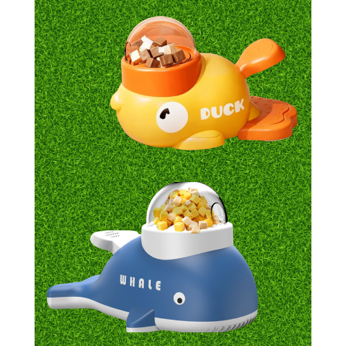 Le Distributeur de Friandises de Rocky – Manger Lentement, C'est Manger Mieux 🦆🐳🐾