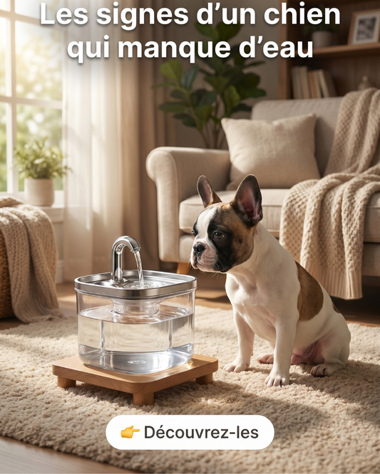 Mon chien boit-il assez d'eau ? Les signes à surveiller pour sa santé