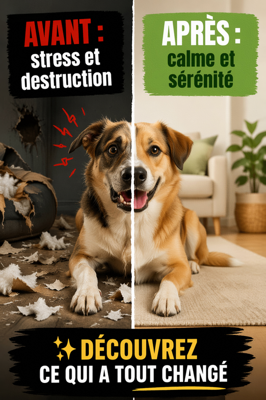 Chien stressé : 7 méthodes simples pour l'aider à retrouver son calme