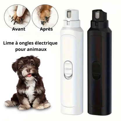 Avant/après Lime à ongle électrique