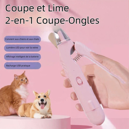 description Coupe-ongle 2 en 1 Rockylaidbeau