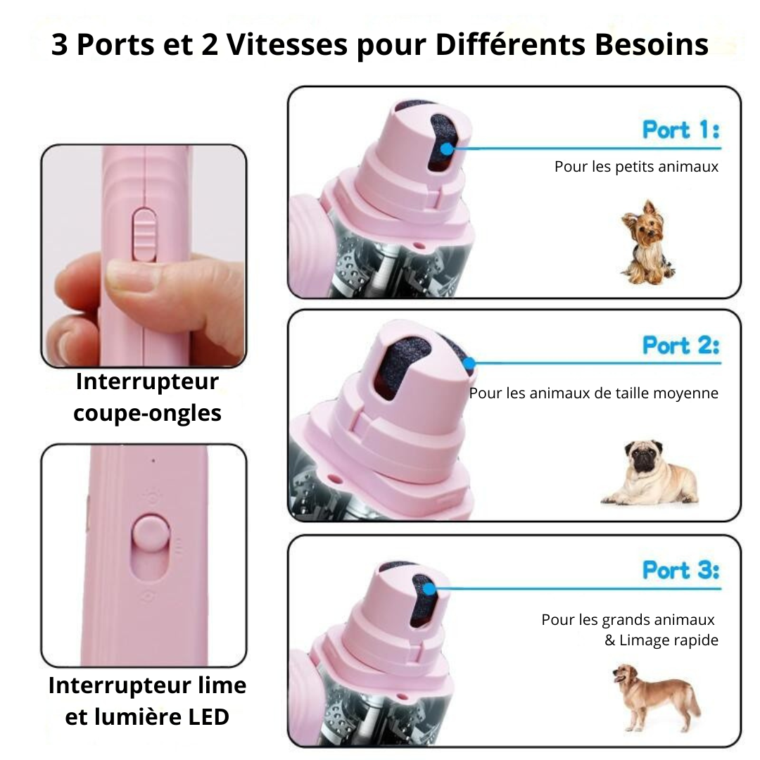 Description du Coupe ongle 2én 1 rockylaidbeau