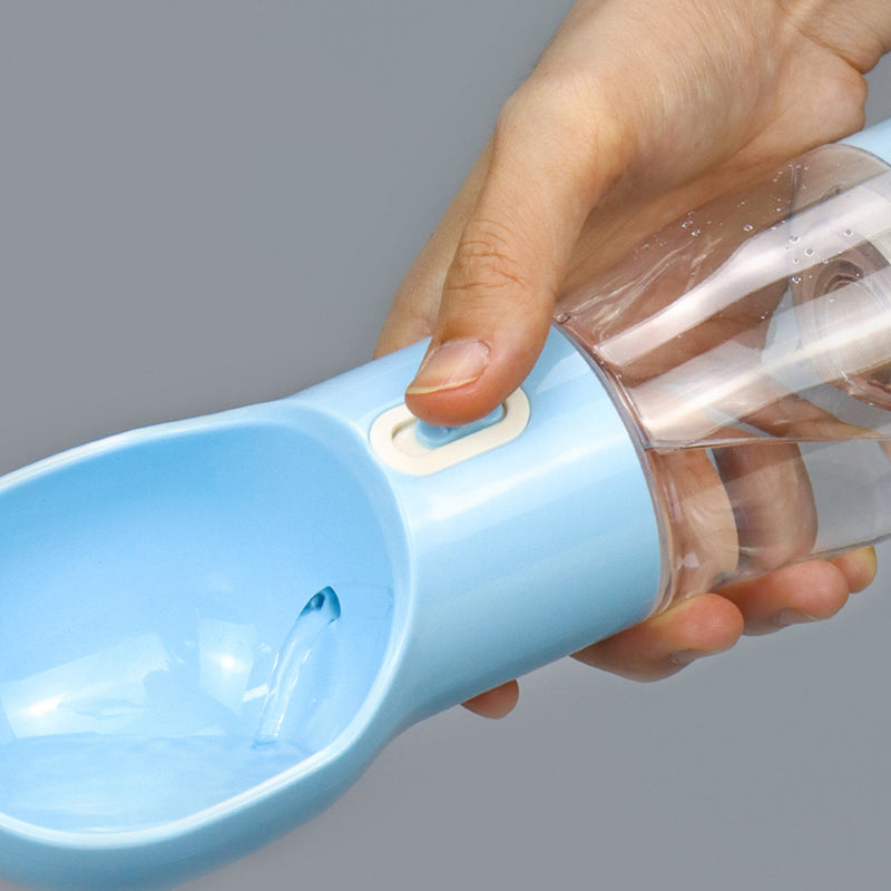 Fonctions eau Gourde bleu 4 en 1 rockyaidbeau