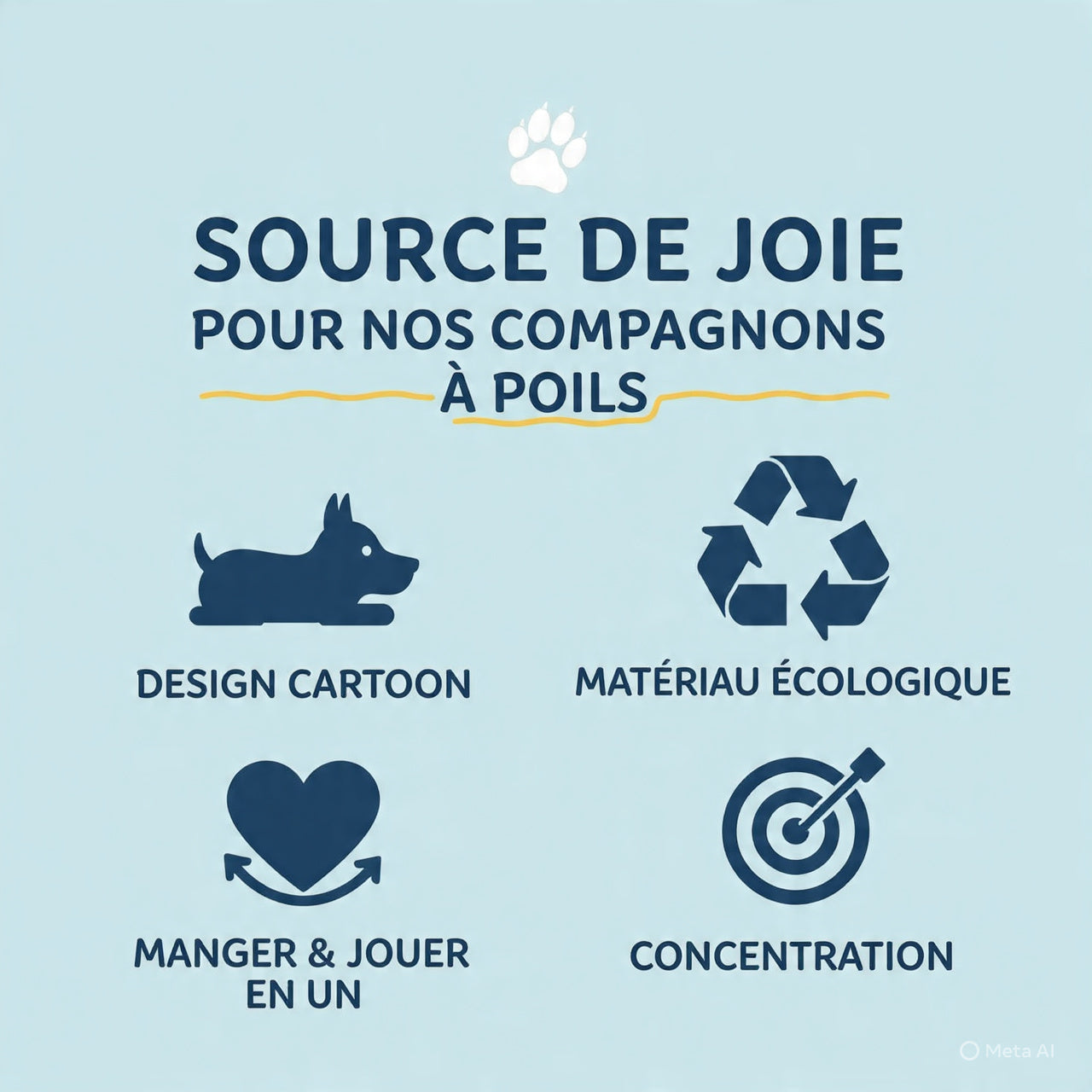 Le Distributeur de Friandises de Rocky – Manger Lentement, C'est Manger Mieux 🦆🐳🐾